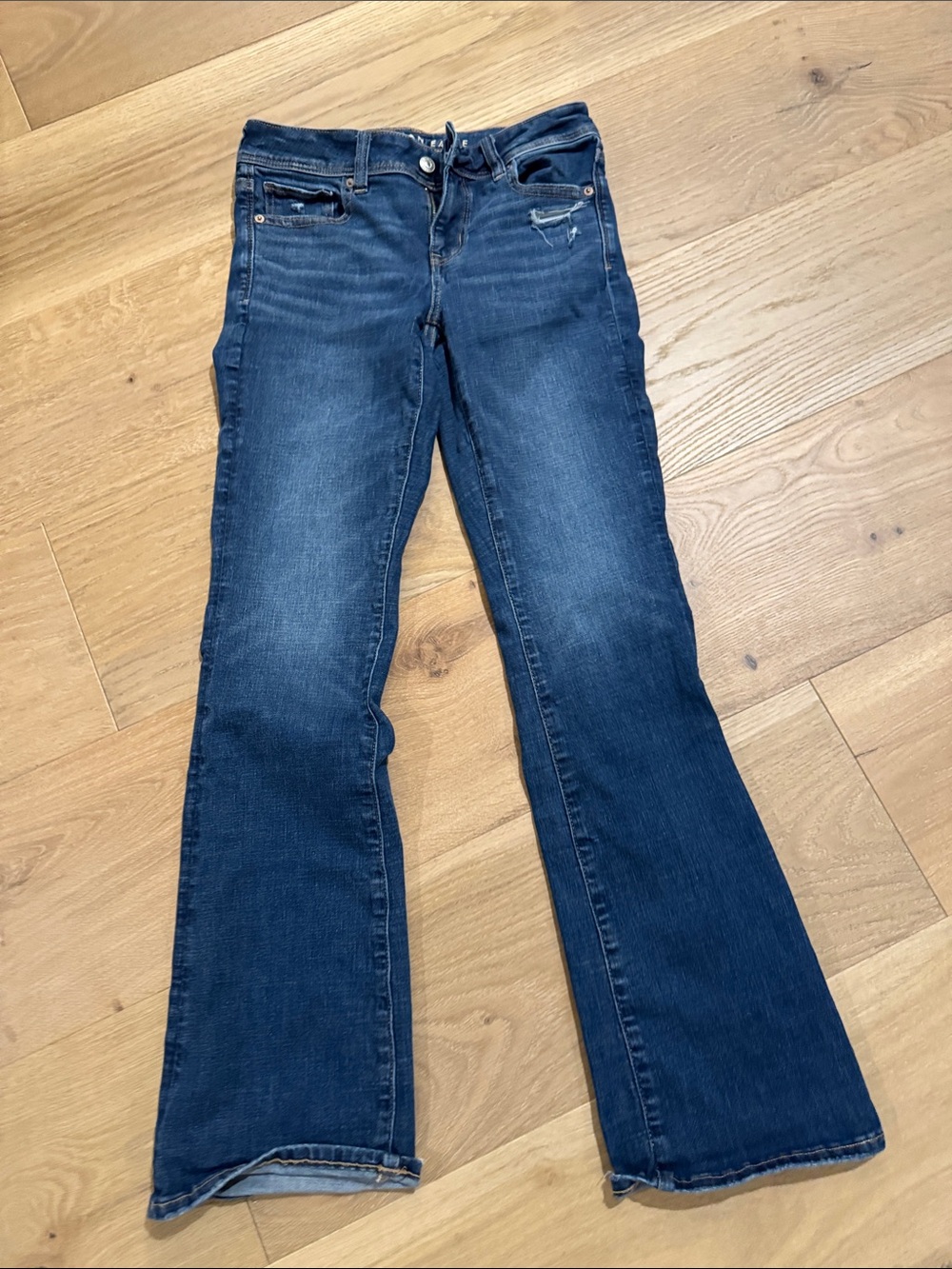 American Eagle Outfitters Dark Blue Boot Cut Jeans
